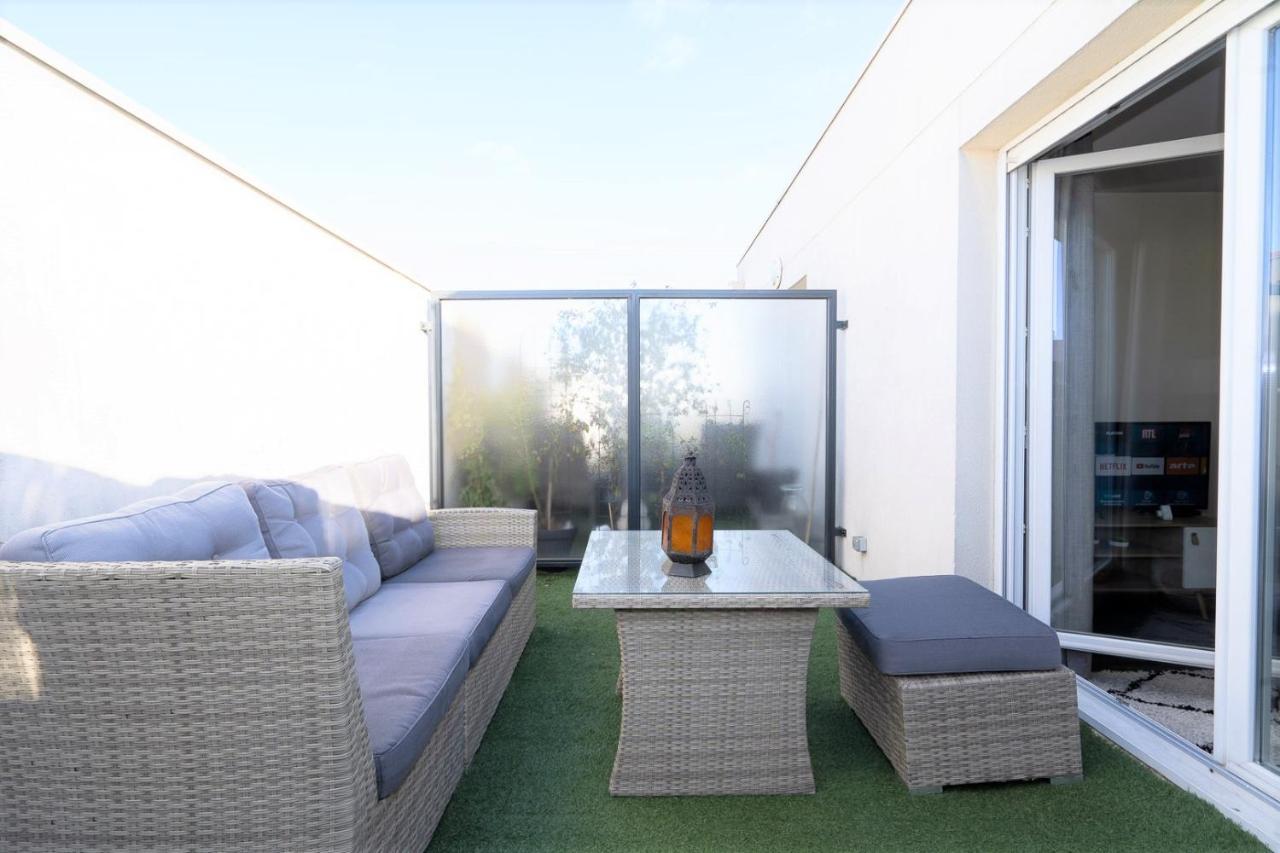 T3-Rare-2 Chambres-Parking Gratuit-2 Terrasses-Netflix-Proche Paris-La Defense 아르장퇴유 외부 사진